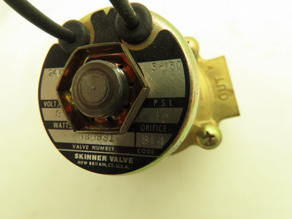 Honeywell Skinner 2030831 Solenoid Valve 2-Way NC 24VDC 5-150 PSI 3/8" NPT