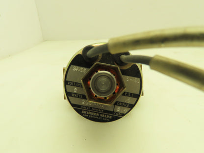 Honeywell Skinner 2030831 Solenoid Valve 2-Way NC 24VDC 5-150 PSI 3/8" NPT