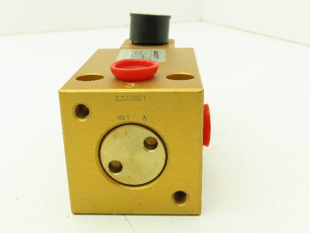 Honeywell Lucifer E332B01 Solenoid Valve 3-Way NO 110VDC 15 bar 217 PSI 1/4"NPT