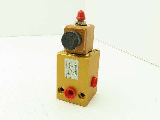 Honeywell Lucifer E332B01 Solenoid Valve 3-Way NO 110VDC 15 bar 217 PSI 1/4"NPT