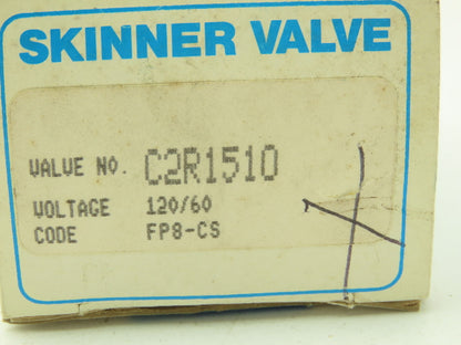 Honeywell Skinner C2R1510 Solenoid Valve 2-Way NC 120V 90 PSI 1/4" NPT
