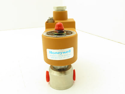 Honeywell Skinner U131V5690 Lucifer Solenoid Valve 3-Way NO 28VDC 150PSI 1/4"NPT
