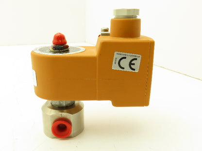 Honeywell Skinner U131V5690 Lucifer Solenoid Valve 3-Way NO 28VDC 150PSI 1/4"NPT