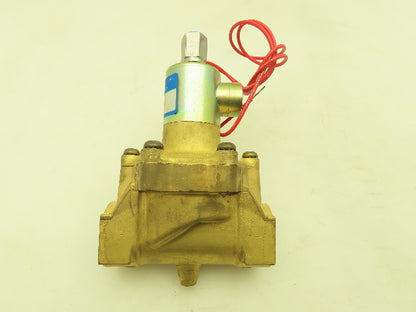 Honeywell Skinner L9LB6090 Brass Solenoid Valve 2-Way NO 12 VDC 1" NPT