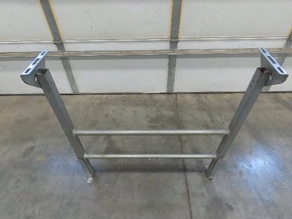 Automotion 36" Wide Steel Conveyor Leg Floor Support 36"-44" Adj Height