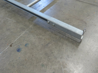 Automotion 36" Wide Steel Conveyor Leg Floor Support 50"-58" Adj Height