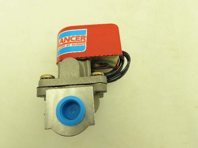 Skinner Lancer 2LB2L370GS Solenoid Valve 2-Way NC 120V 100 PSI 3/8" NPT