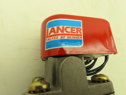 Skinner Lancer 2LB2L370GS Solenoid Valve 2-Way NC 120V 100 PSI 3/8" NPT