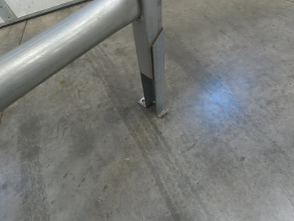Automotion 36" Wide Steel Conveyor Leg Floor Support 22"-30" Adj Height