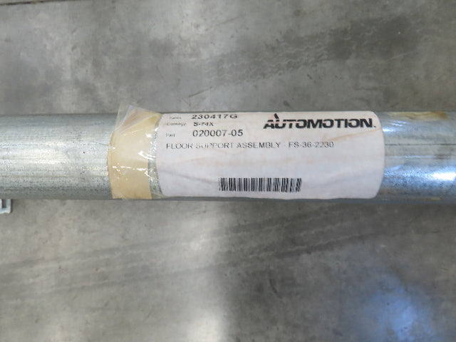 Automotion 36" Wide Steel Conveyor Leg Floor Support 22"-30" Adj Height