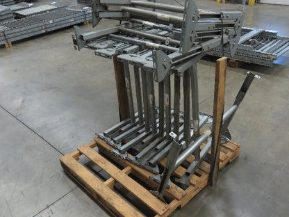 Automotion 36" Wide Steel Conveyor Leg Floor Support 22"-30" Adj Height