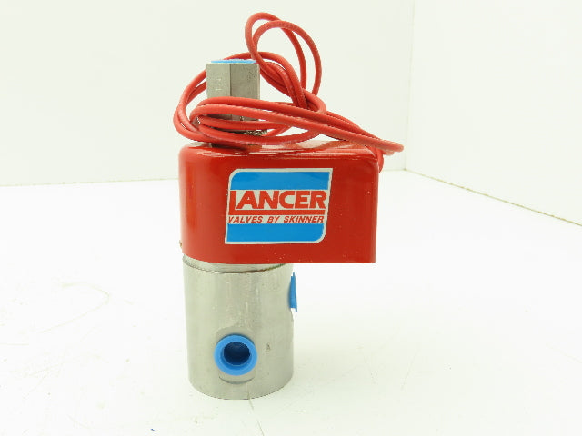 Skinner Lancer 2Q5L68050 Solenoid Valve 3-Way NC 120V 125 PSI 1/4" Quick Exhaust