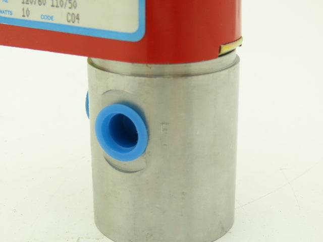 Skinner Lancer 2Q5L68050 Solenoid Valve 3-Way NC 120V 125 PSI 1/4" Quick Exhaust