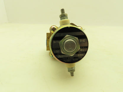 Skinner Lancer 2LB26H510 Brass Solenoid Valve 2-Way NC 24VDC 40 PSI 3/4" NPT