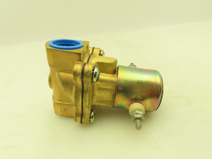 Skinner Lancer 2LB26H510 Brass Solenoid Valve 2-Way NC 24VDC 40 PSI 3/4" NPT
