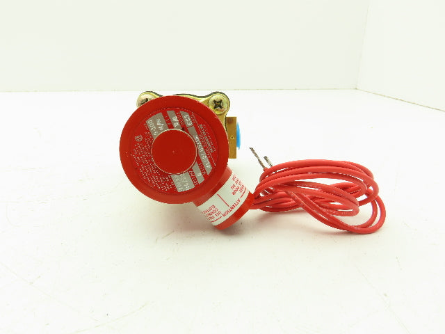 Skinner Lancer 4LD2LB5102 Solenoid Valve 2-Way NC 120V 100 PSI 3/8"NPT Hot Water
