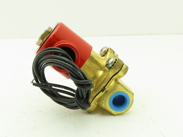 Skinner LE2HB3052 Brass Solenoid Valve 2-Way NC 120V 50 PSI 3/8" NPT