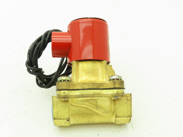 Skinner LE2HB3052 Brass Solenoid Valve 2-Way NC 120V 50 PSI 3/8" NPT