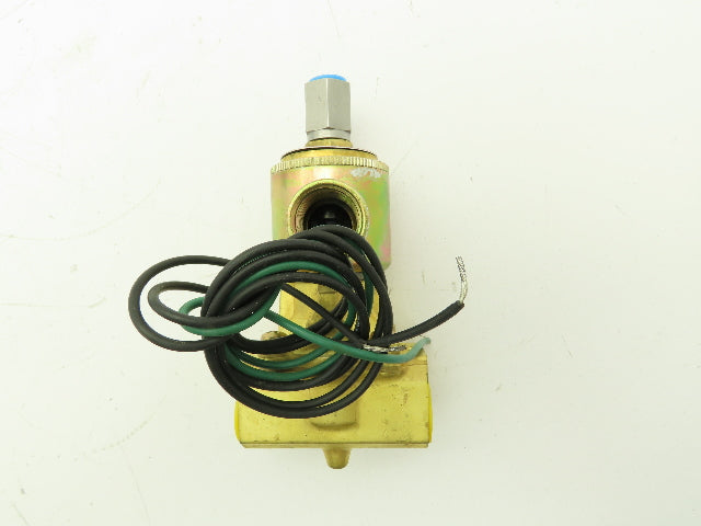 Skinner XL1LB4150 Brass Solenoid Valve 3-Way NO 120V 5-150 PSI 1/2" NPT