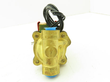 Skinner Lancer 2LB1HBG3125 Solenoid Valve 2-Way NO 12VDC 125 PSI 3/8" NPT
