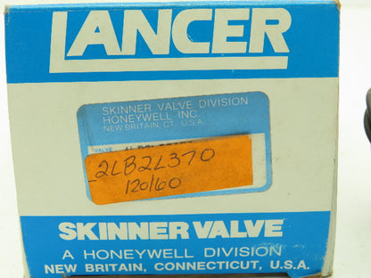 Skinner Lancer 2LB2L370 Solenoid Valve 2-Way NC 120V 100 PSI 3/8" NPT Stainless
