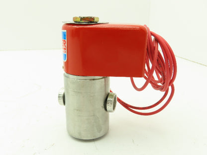 Honeywell Skinner 2R2HLX53 Solenoid Valve 2-Way NC 120V 1250 PSI 1/4" NPT