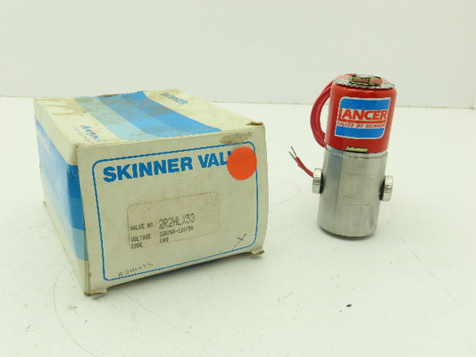 Honeywell Skinner 2R2HLX53 Solenoid Valve 2-Way NC 120V 1250 PSI 1/4" NPT