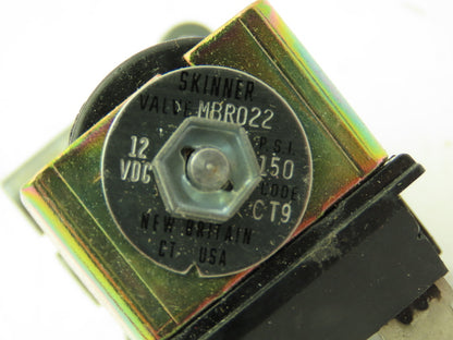 Honeywell Skinner MBR-022 Miniature Solenoid Valve 3-Way 12VDC 150 PSI B Series