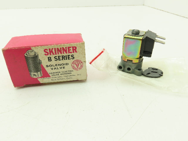 Honeywell Skinner MBR-022 Miniature Solenoid Valve 3-Way 12VDC 150 PSI B Series
