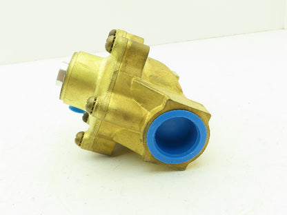 Skinner LR1XX6180 Pneumatic Air Remote Pilot Operated Brass Valve 1" NPT 180PSI