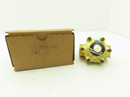 Skinner LR1XX5180 Pneumatic Air Remote Pilot Operated Brass Valve 3/4"NPT 180PSI
