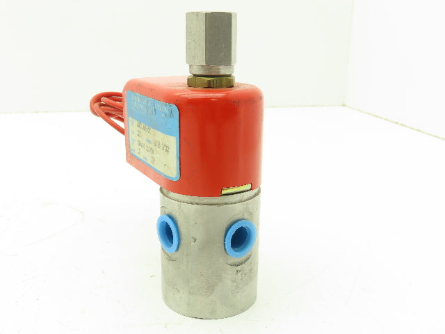 Honeywell Skinner 2Q5L68050 Solenoid Valve 3-Way NC 120V 125 PSI 1/4" NPT