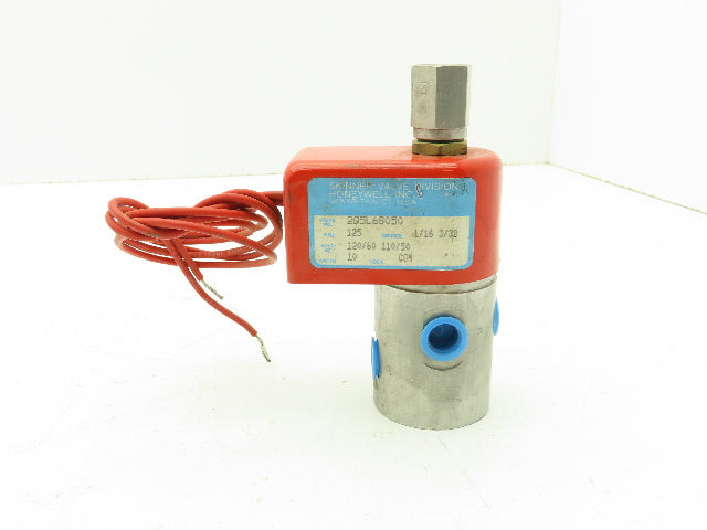 Honeywell Skinner 2Q5L68050 Solenoid Valve 3-Way NC 120V 125 PSI 1/4" NPT