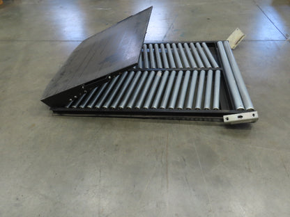 35"x 48" Truck Loading Roller Conveyor Box Centering Extension Gate