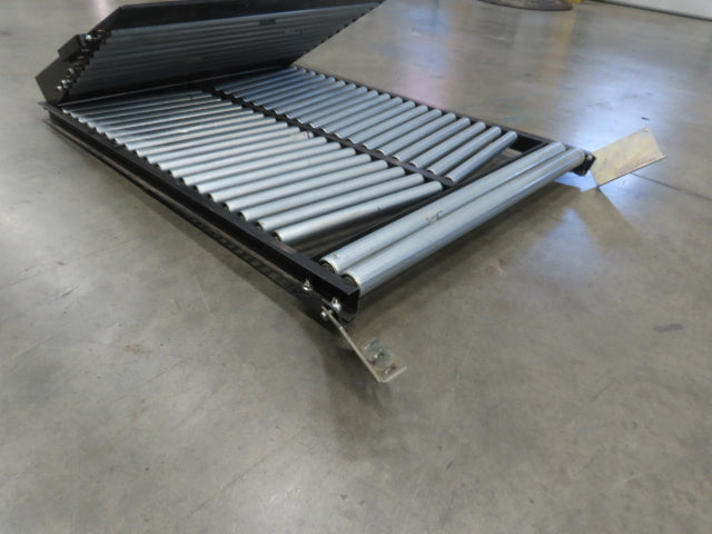 35"x 48" Truck Loading Roller Conveyor Box Centering Extension Gate