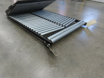 35"x 48" Truck Loading Roller Conveyor Box Centering Extension Gate