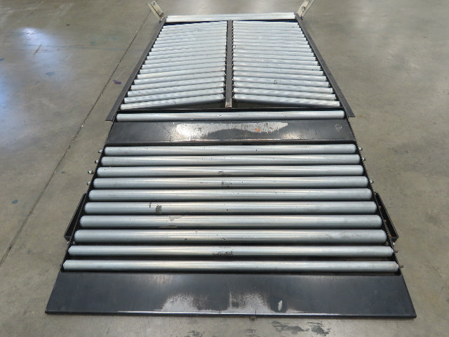 35"x 48" Truck Loading Roller Conveyor Box Centering Extension Gate