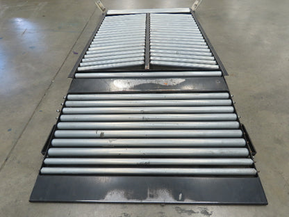 35"x 48" Truck Loading Roller Conveyor Box Centering Extension Gate