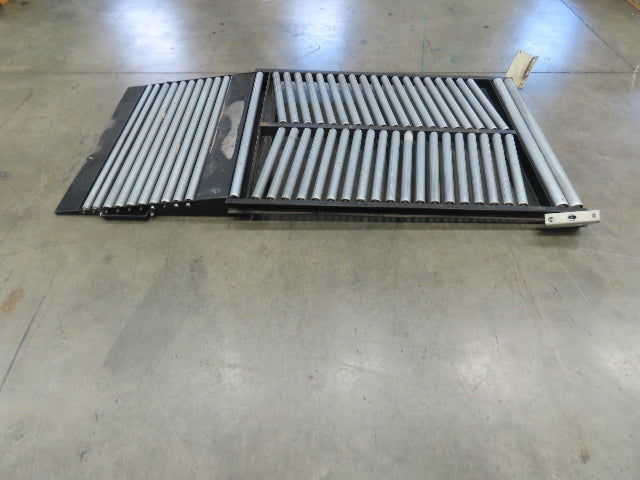 35"x 48" Truck Loading Roller Conveyor Box Centering Extension Gate