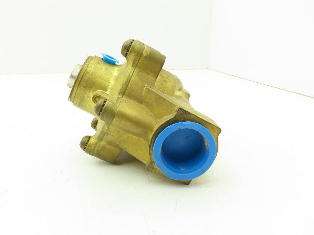 Skinner LR1XX6180 Pneumatic Remote Pilot Operated Brass Valve 1"NPT 180PSI NO
