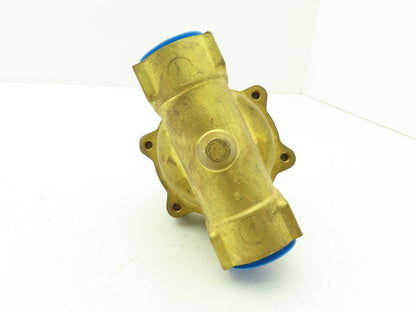 Skinner LR1XX6180 Pneumatic Remote Pilot Operated Brass Valve 1"NPT 180PSI NO