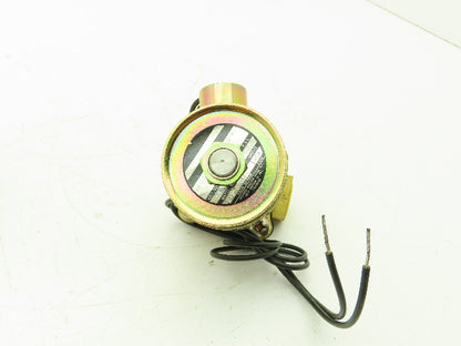 Skinner LA26GB4041 Brass Solenoid Valve 2-Way NC 12VDC 40 PSI 1/2" NPT