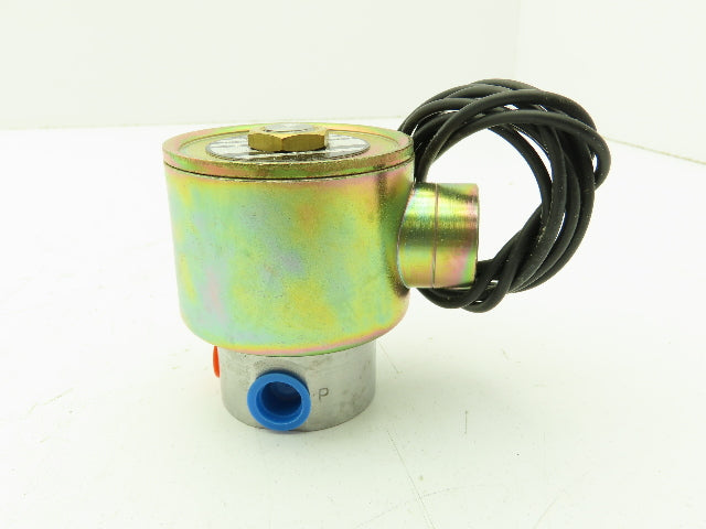 Honeywell Skinner V5L26985 Solenoid Valve 3-Way 120VDC 850 PSI 1/4" NPT NO