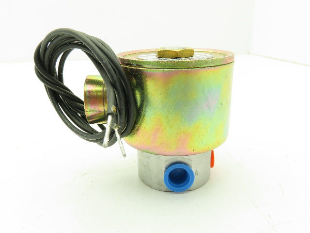 Honeywell Skinner V5L26985 Solenoid Valve 3-Way 120VDC 850 PSI 1/4" NPT NO