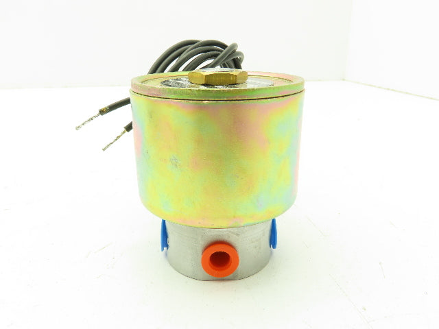Honeywell Skinner V5L26985 Solenoid Valve 3-Way 120VDC 850 PSI 1/4" NPT NO