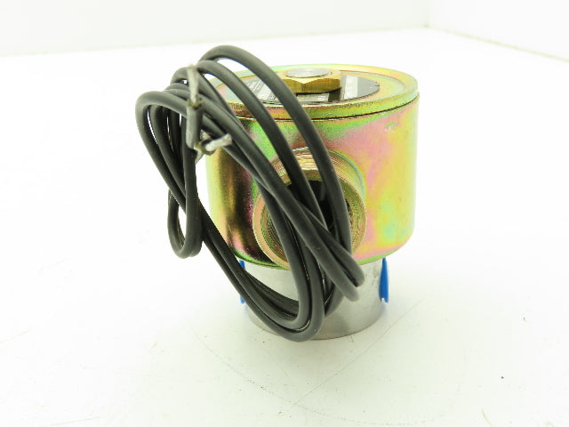 Skinner Cardox V5L26985 Solenoid Valve 3-Way 120 VDC 850 PSI 1/4" NPT NO