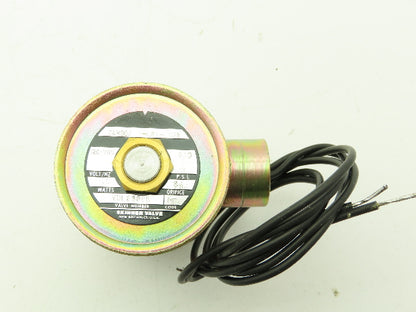 Skinner Cardox V5L26985 Solenoid Valve 3-Way 120 VDC 850 PSI 1/4" NPT NO