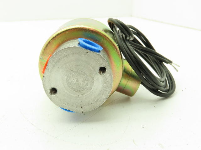 Skinner Cardox V5L26985 Solenoid Valve 3-Way 120 VDC 850 PSI 1/4" NPT NO