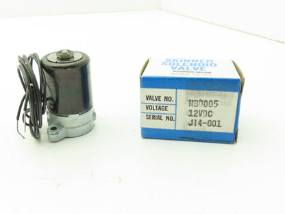 Honeywell Skinner MBD005 Micro Miniature Air Solenoid Valve 12 VDC 150 PSI