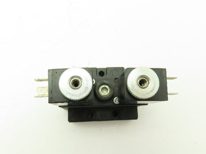 ARO A211SD-024-D Solenoid Spool Valve 5/2 5 Port 2 Position 24VDC 48VAC 1/8" NPT